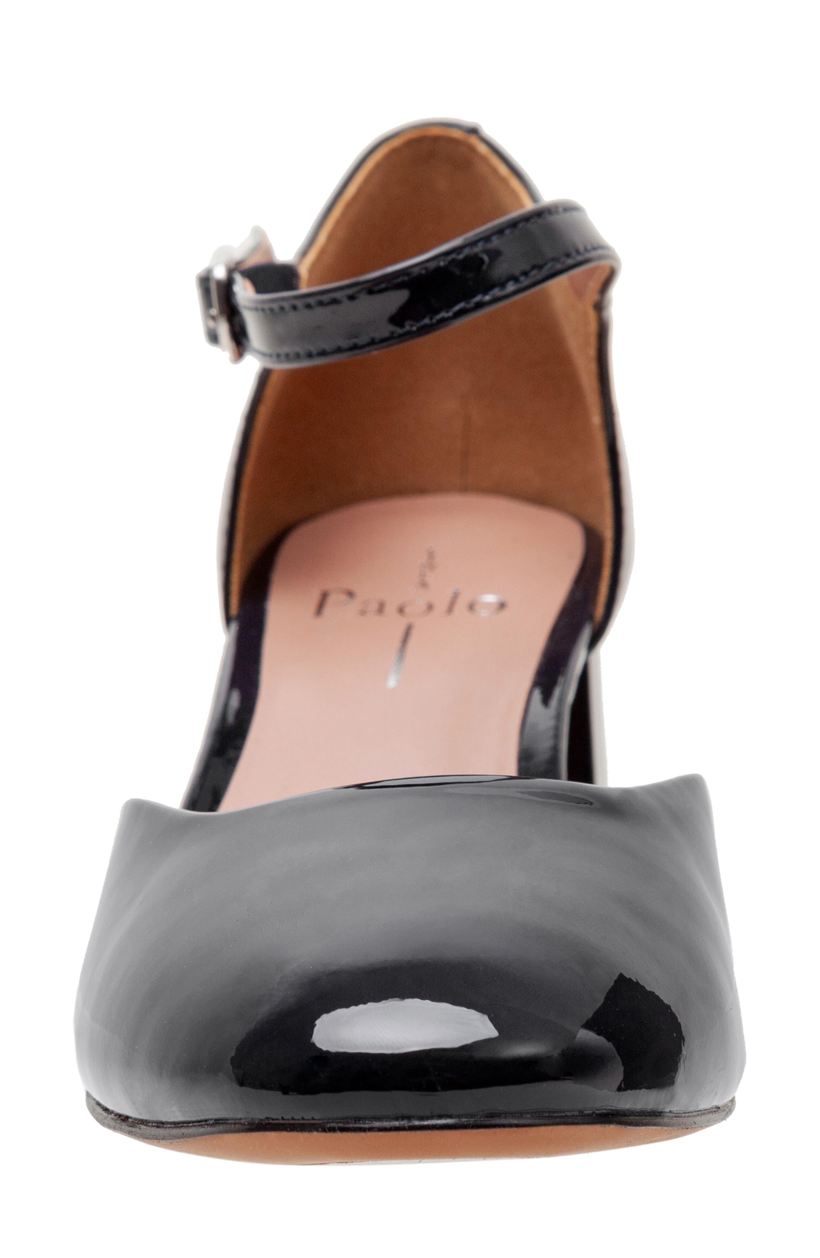 Linea Paolo Camelia Pump, Alternate, color, Black