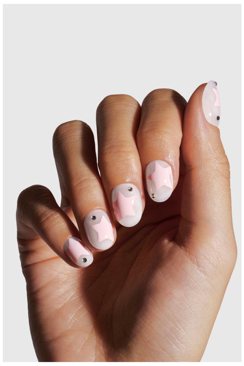 Star Candy Press-On Nails, Alternate, color, STAR CANDY
