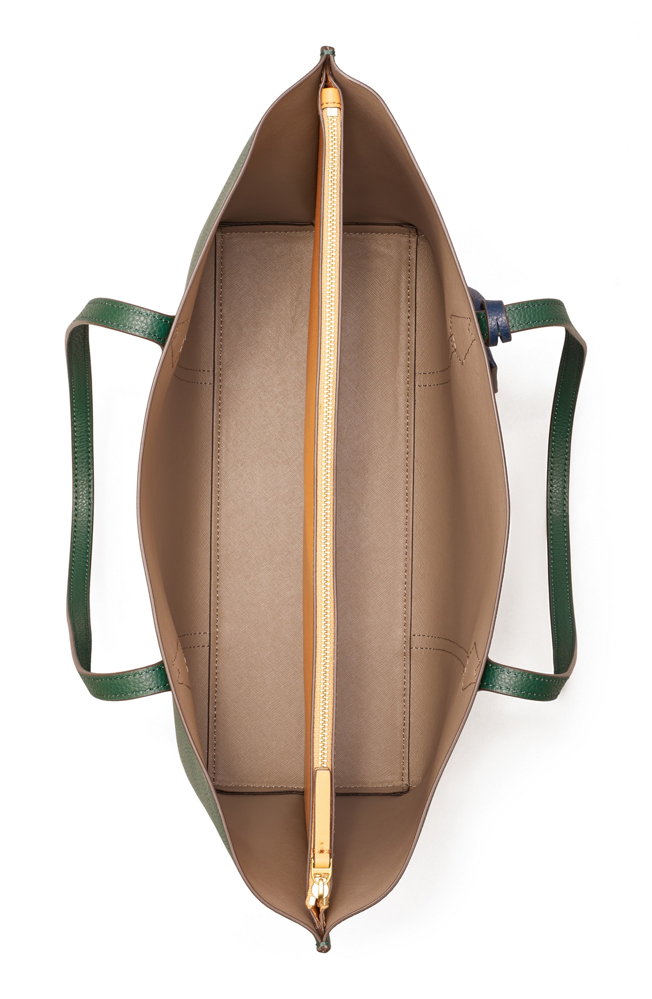 Tory Burch Perry Leather Tote, Alternate, color, 