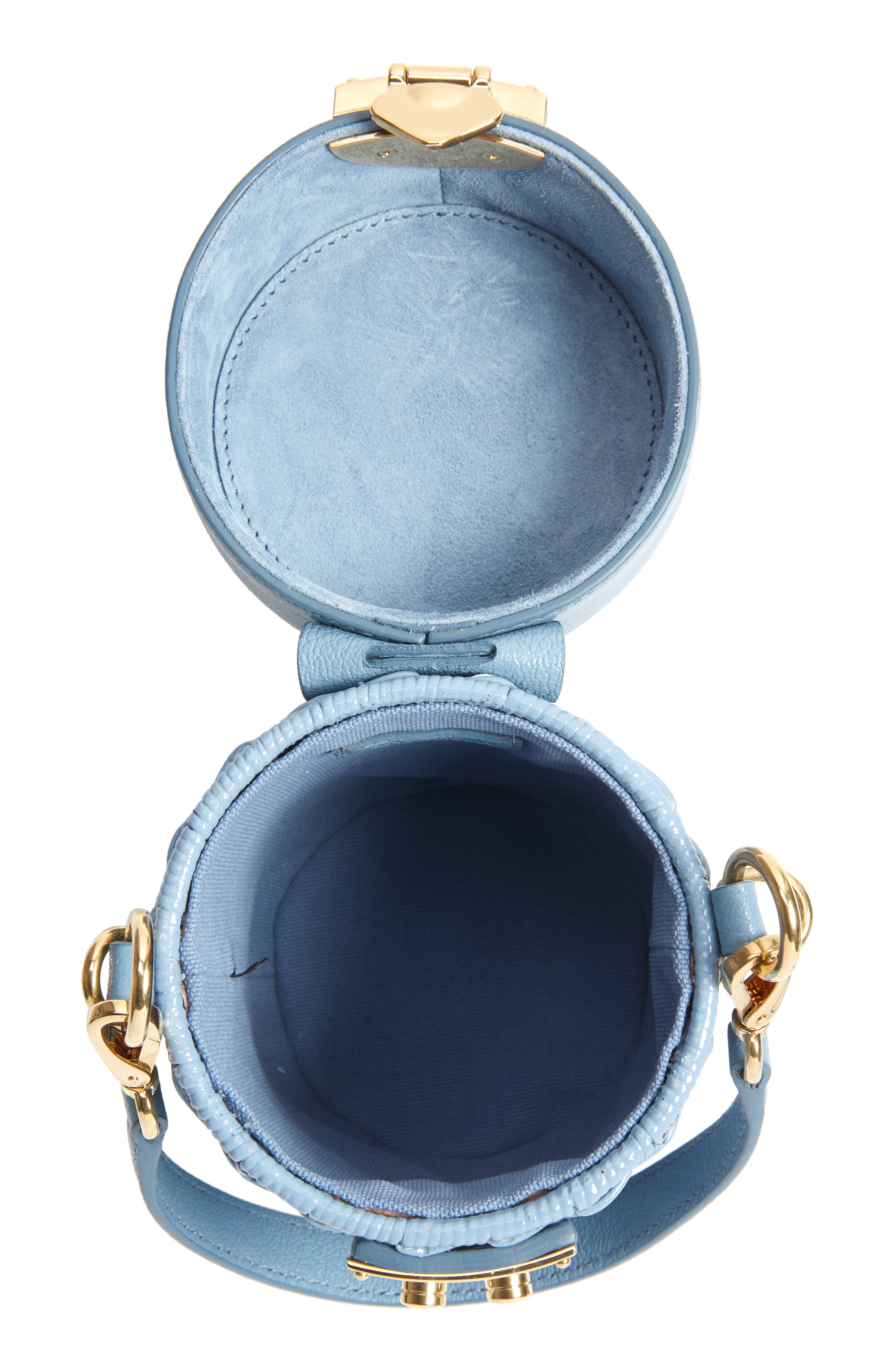 Miu Miu Wicker Canteen Crossbody Bag, Alternate, color, 