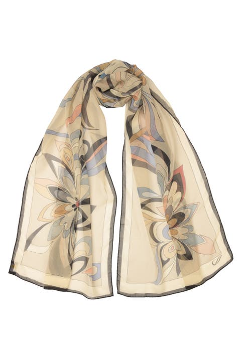 Liana - Long Silk Scarf for Women