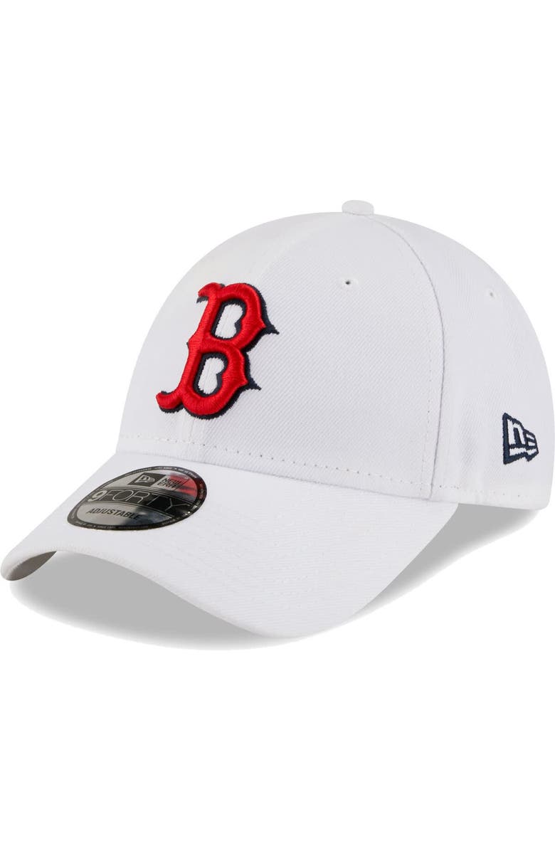 New Era Men's New Era White Boston Red Sox League II 9FORTY Adjustable Hat, Main, color, 