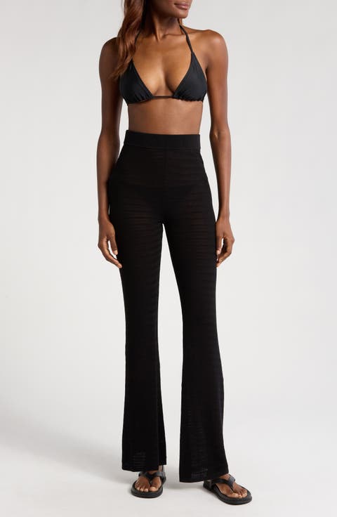 The Faye Open Stitch Cover-Up Pants