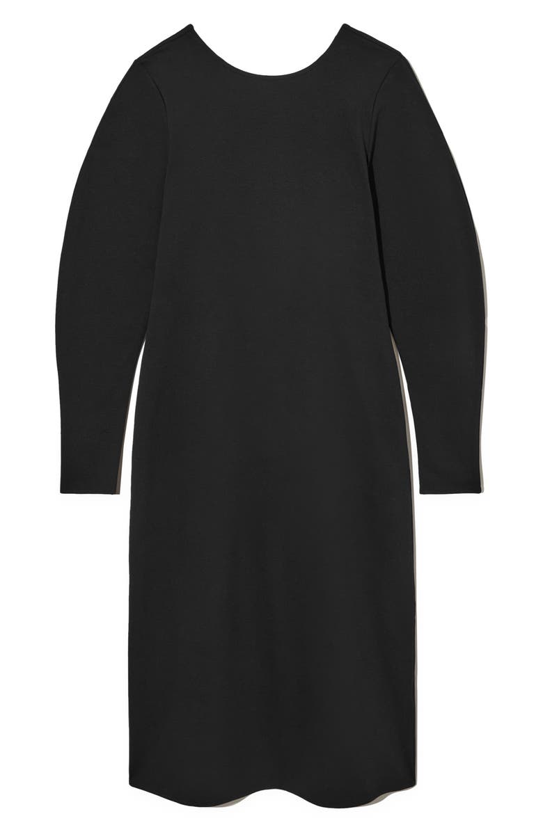 COS Long Sleeve Midi Dress, Alternate, color,
