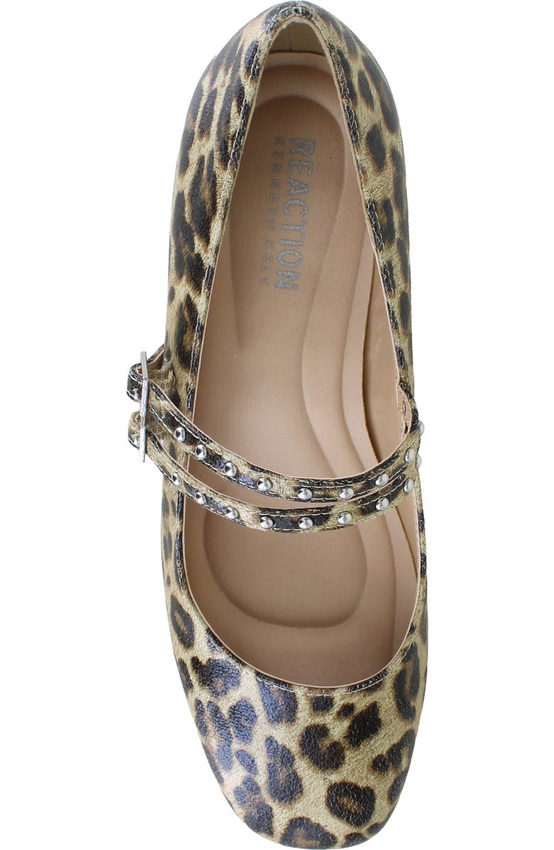 Reaction Kenneth Cole Leeann Mary Jane Pump, Alternate, color, Leopard Patent
