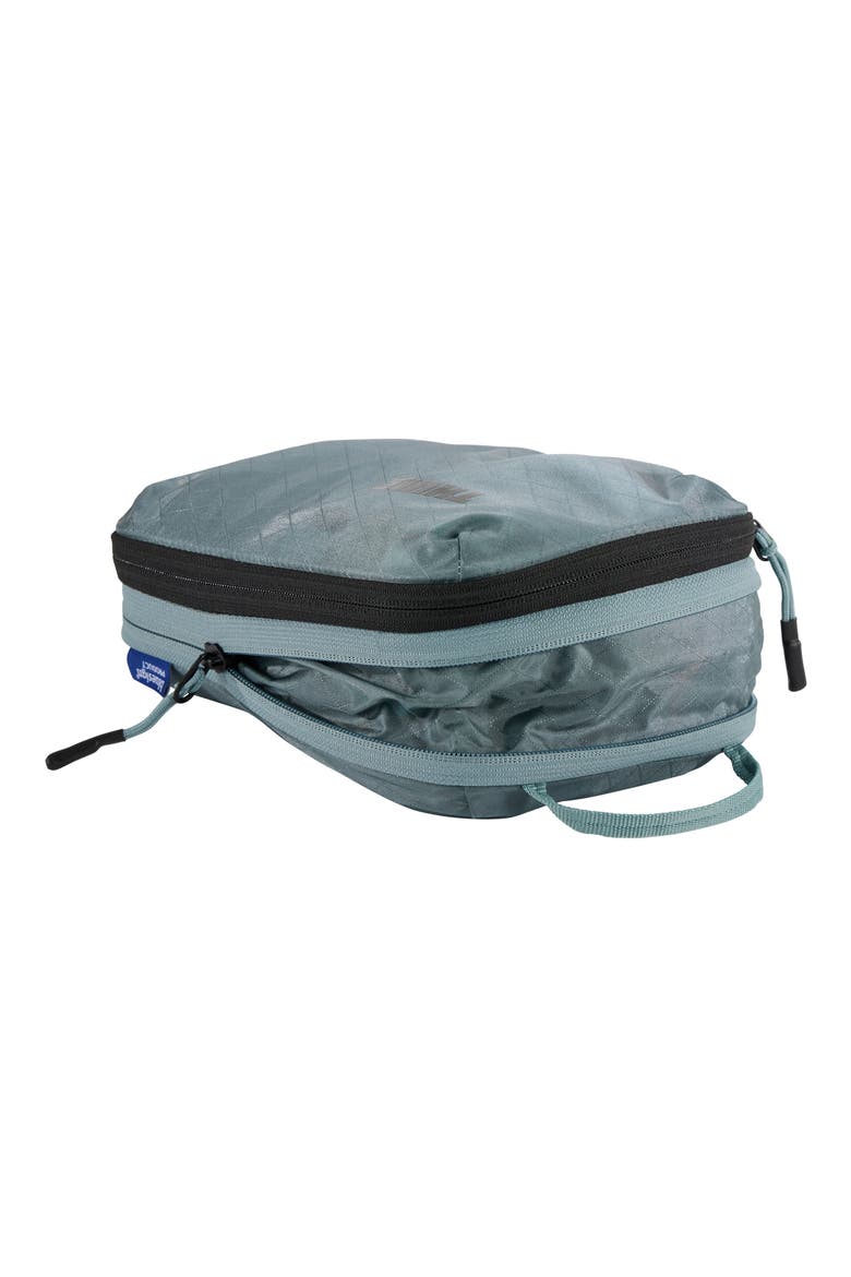 Small Compression Nylon Ripstop Packing Cube, Alternate, color, POND GRAY