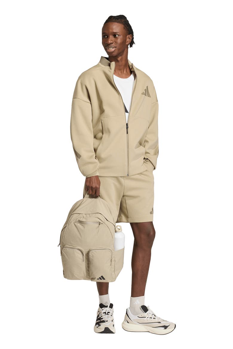 Z.N.E. Knit Drawstring Shorts, Alternate, color, WONDER CARGO