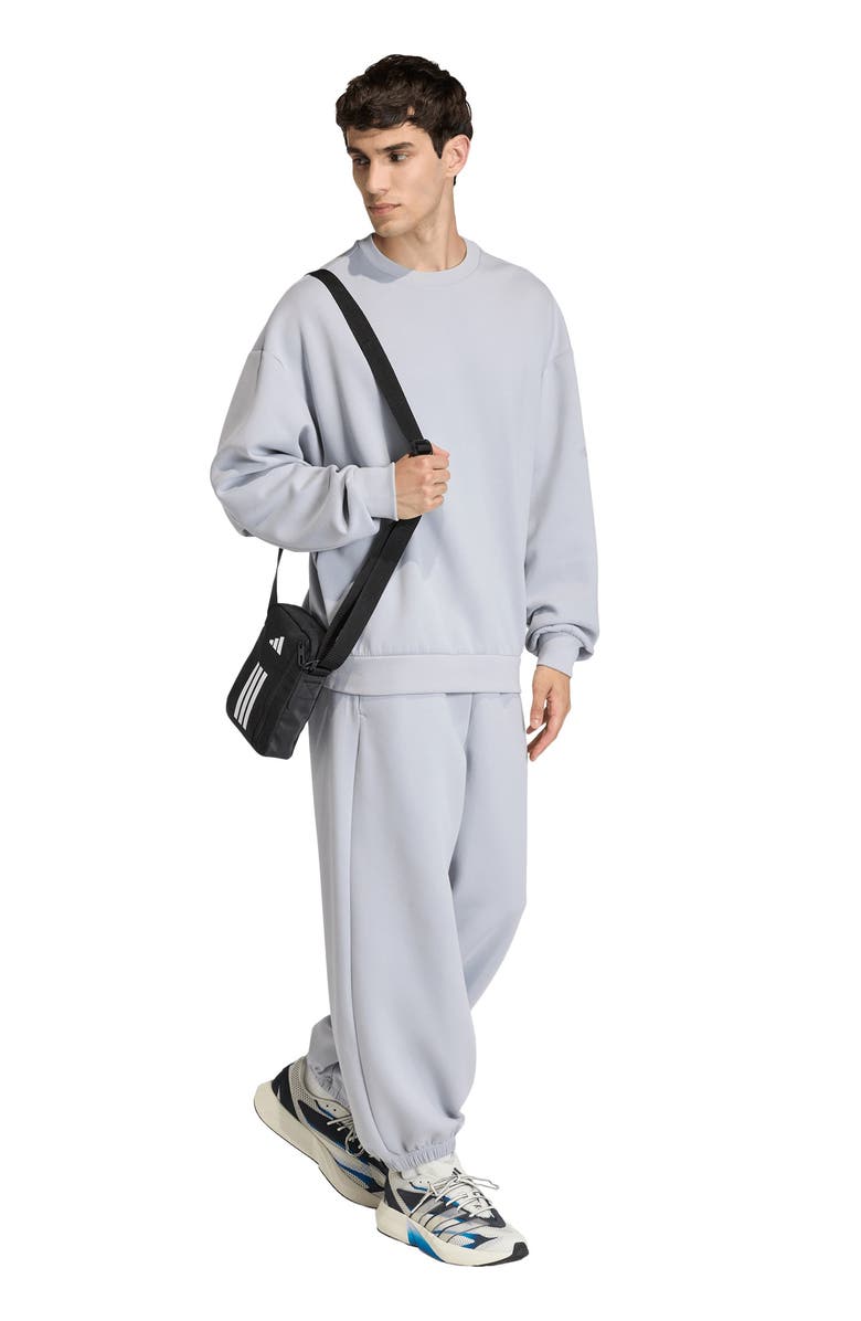 adidas Soft Lux Sweatpants, Alternate, color, Halo Silver