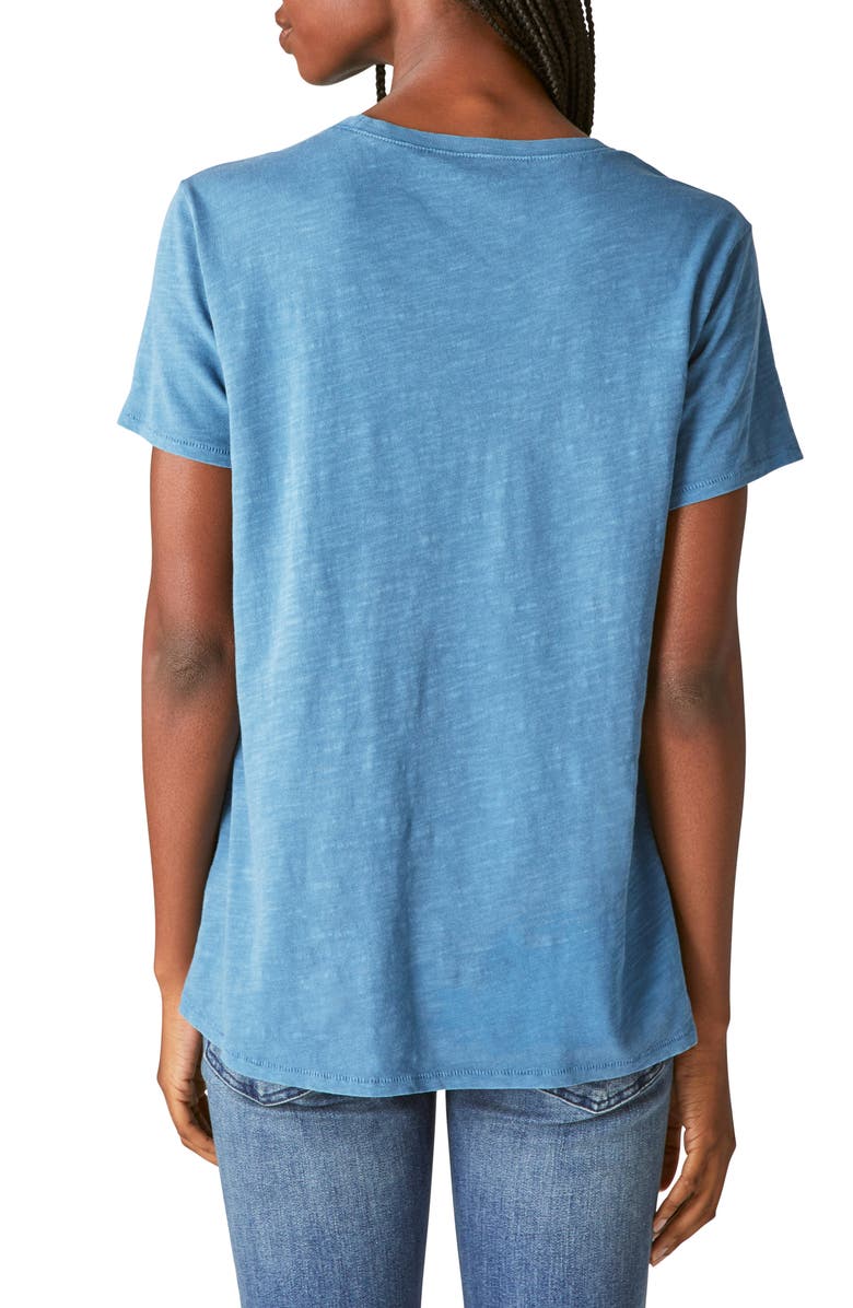 Lucky Brand Classic Cotton Slub T-Shirt, Alternate, color, 