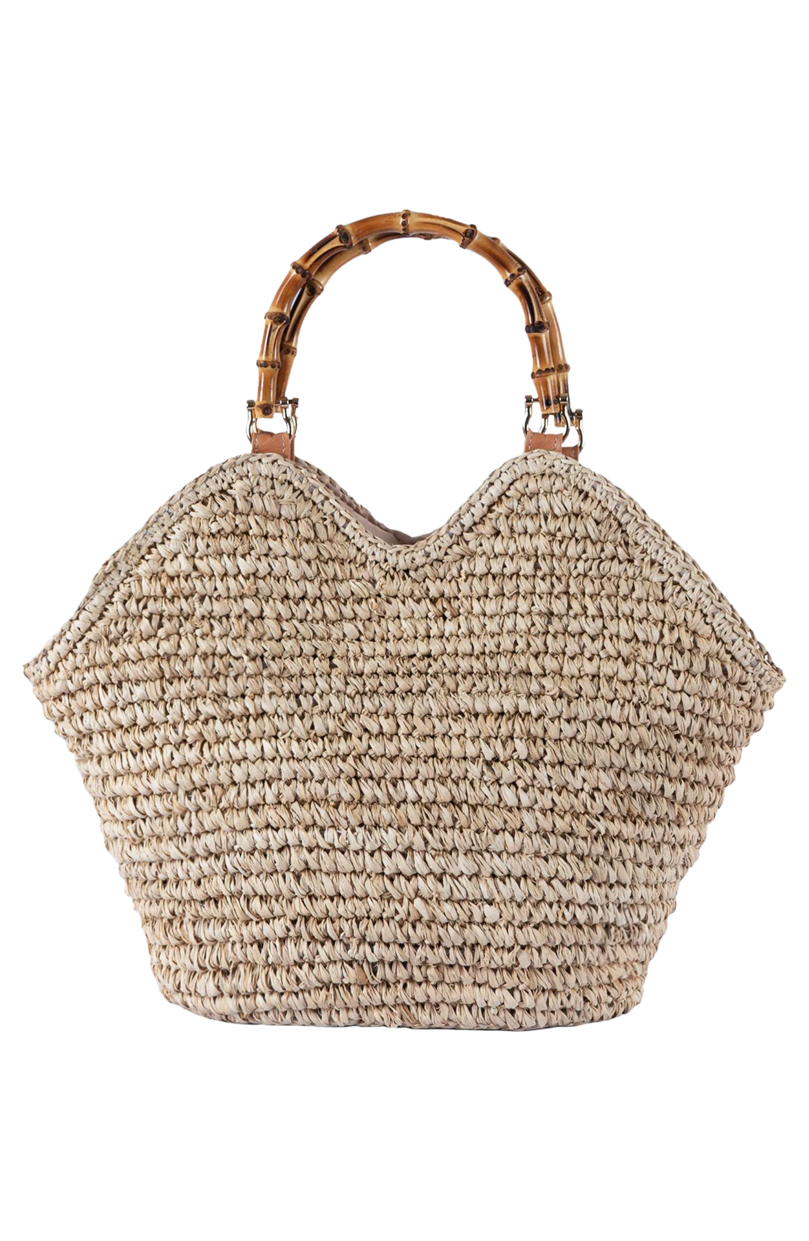 Jelavu Margo Raffia Tote, Alternate, color, 