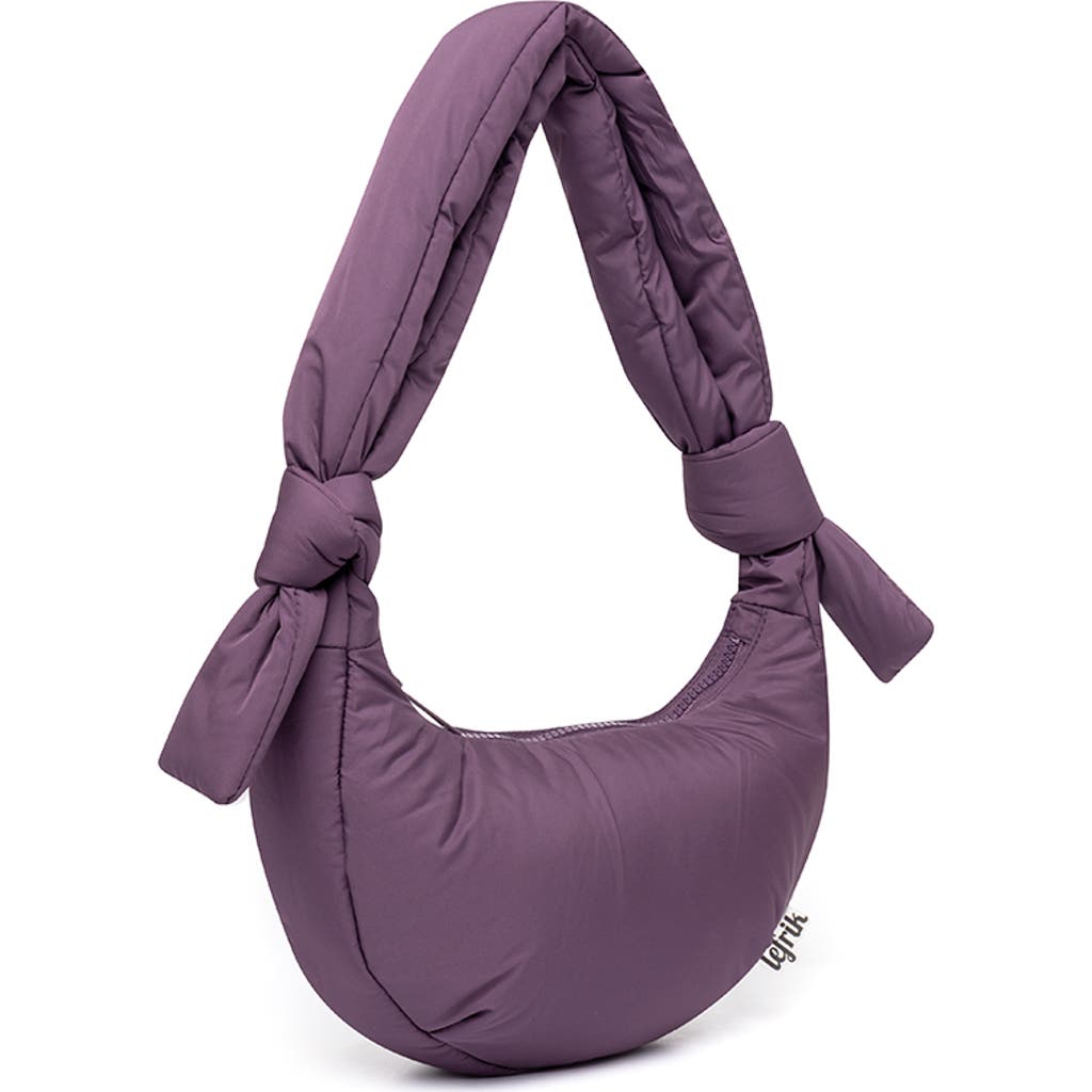 LEFRIK Biwa Puffy Micro Bag in Plum  product