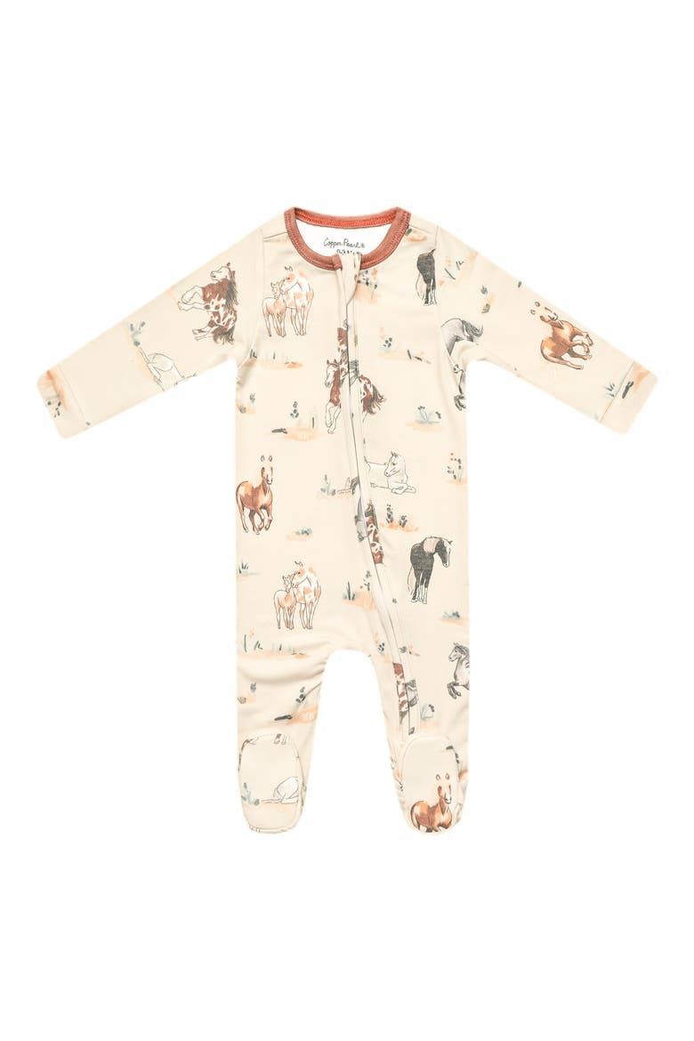Boone Zip One-Piece Pajamas, Main, color, MONTANA