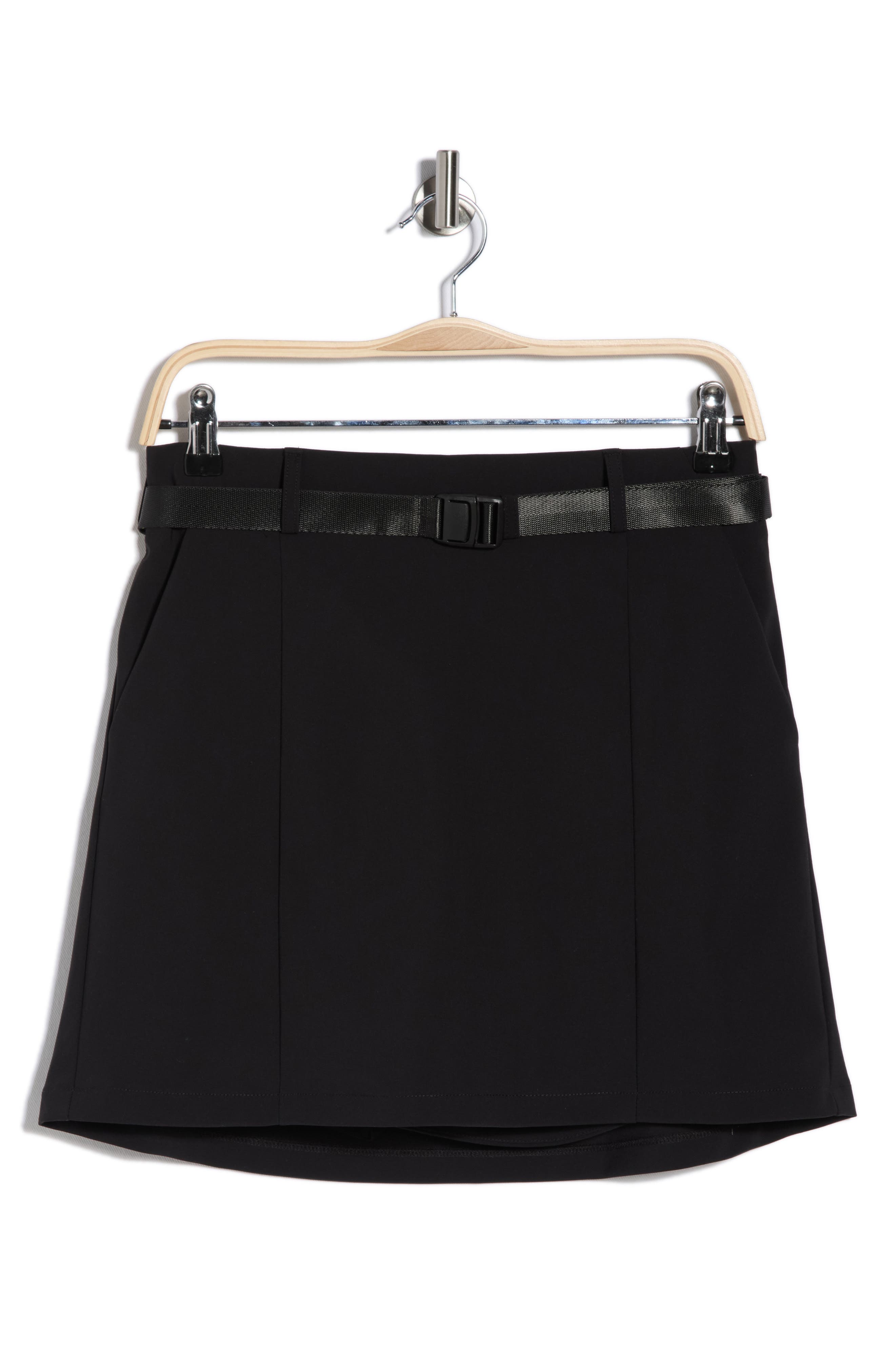 Bernardo Knit Gabardine Skort