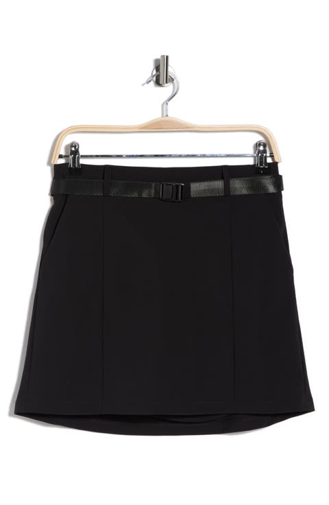 Knit Gabardine Skort