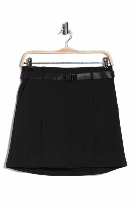Bernardo Knit Gabardine Skort