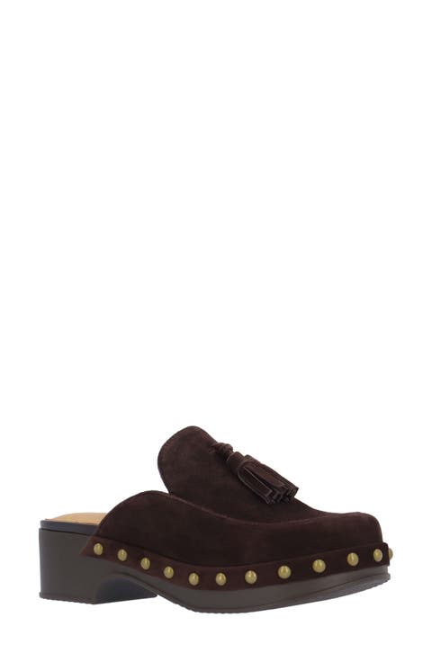 Gracen Tassel Clog (Women)