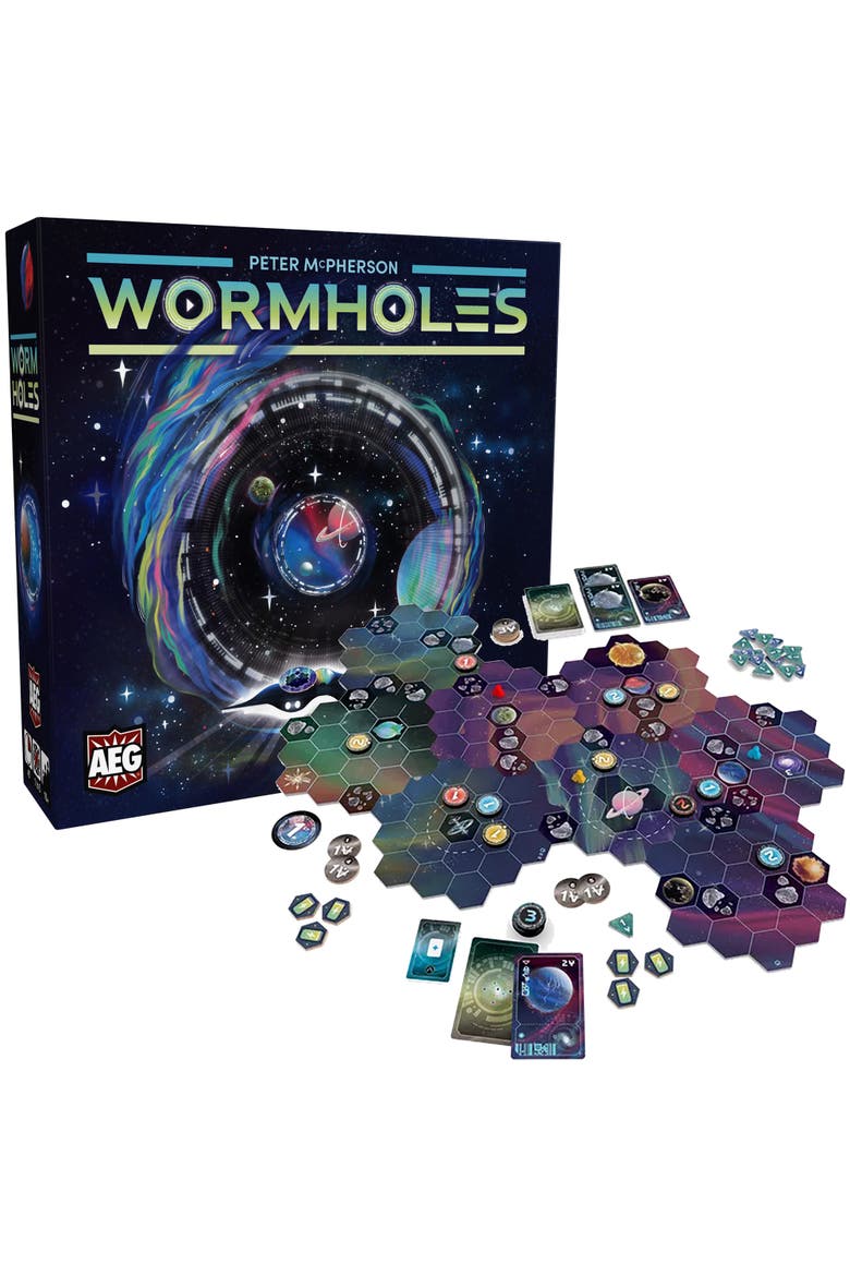 Wormholes Galatic Board Game, Ages 14+, Alternate, color, Multicolored