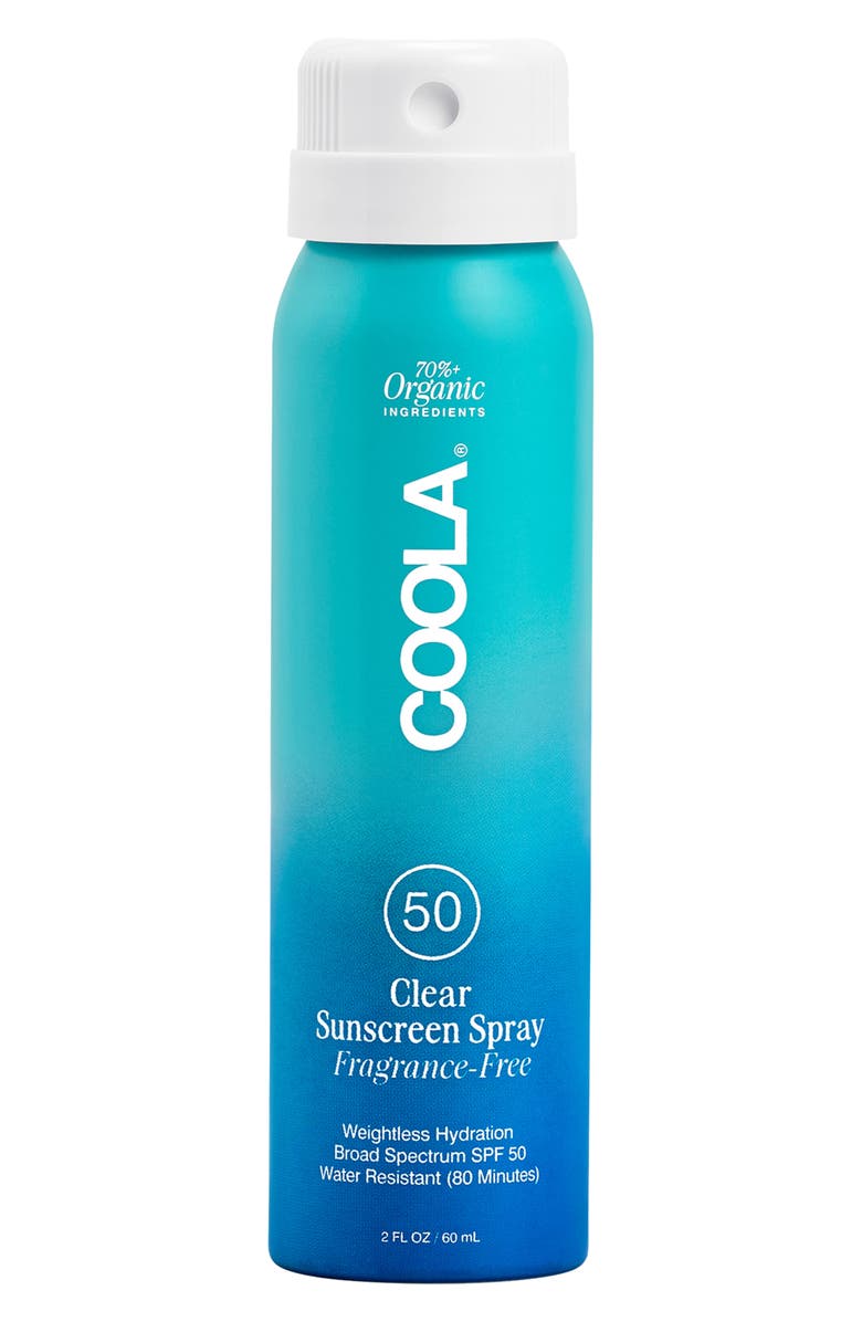 COOLA<sup>®</sup> Suncare Classic Sunscreen Spray Fragrance-Free Broad Spectrum SPF 50, Alternate, color,