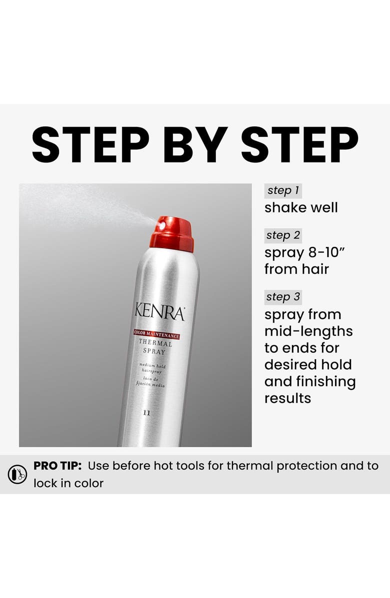 KENRA 11 Color Maintenance Thermal Spray 8 oz, Alternate, color, N/A
