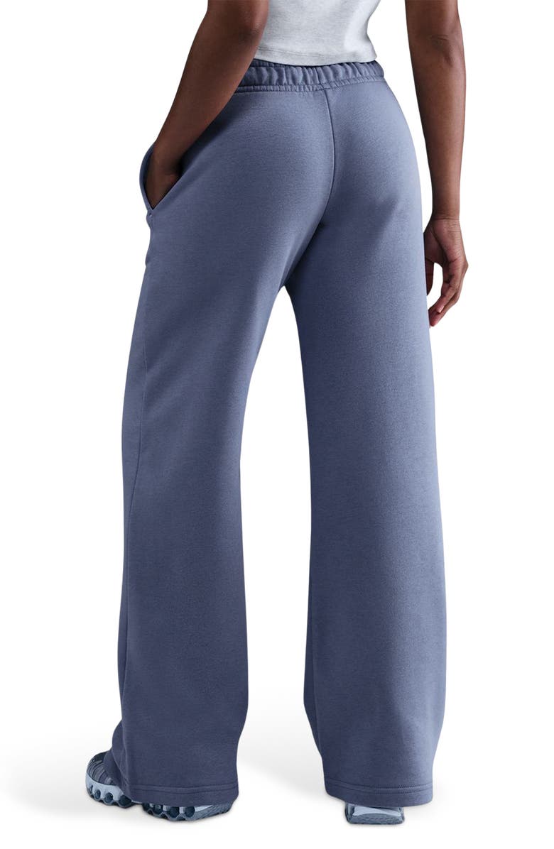 Nike Club Logo Fleece Pants, Alternate, color, World Indigo/ Metallic Silver