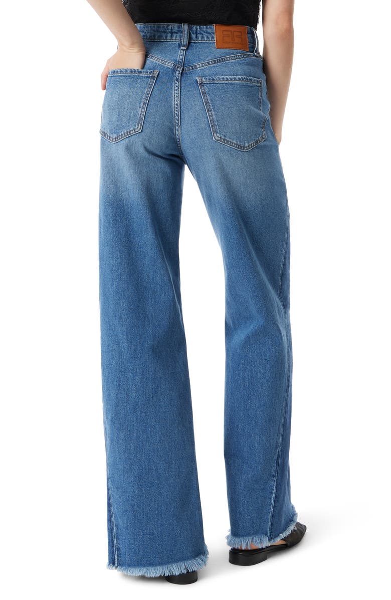 Robert Rodriguez Godet Wide Leg Pants, Alternate, color, Syncopate