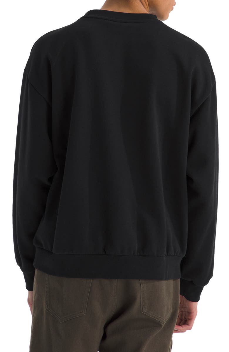 The North Face Evolution Simple Dome Oversize Crewneck Sweatshirt, Alternate, color, 