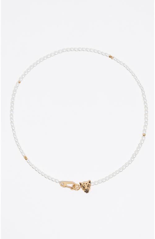 Bimba Y Lola Panther Necklace In Gold