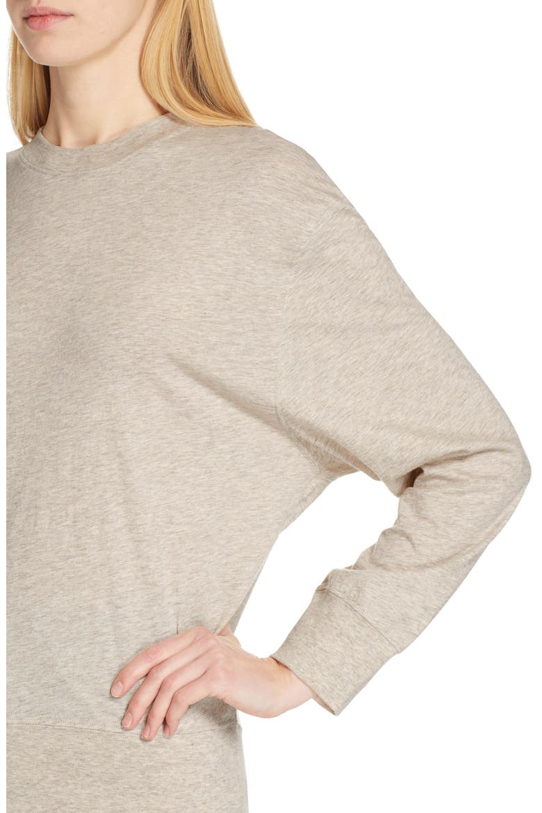 Pima Cotton & Alpaca Pullover, Alternate, color, H TUSK