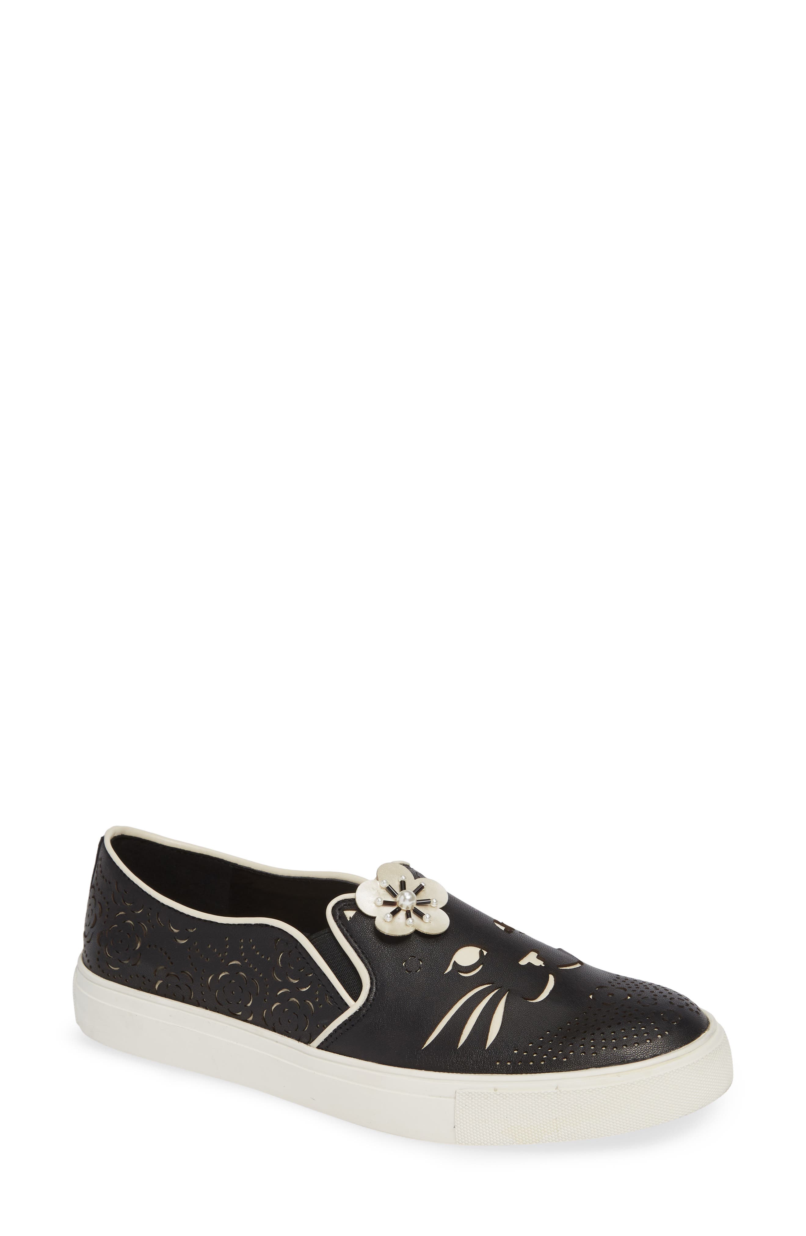 KARL LAGERFELD PARIS Edison Slip-On Cat Sneaker, Main, color, 