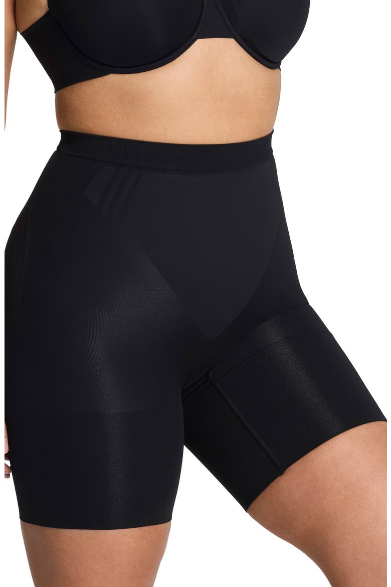 SPANXsculpt™ GoFigure Mid Thigh Shaper Shorts, Alternate, color, VERY BLACK