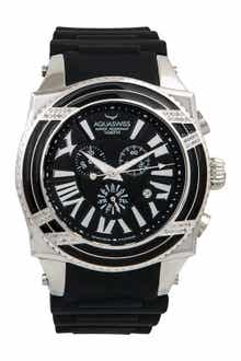 AQUASWISS Men's Swissport XG D Diamond Sporty Watch, 63mm - 0.75 ctw