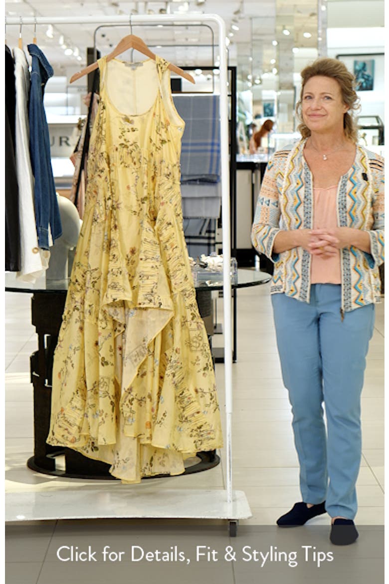 Dorina Floral High-Low Maxi Dress video