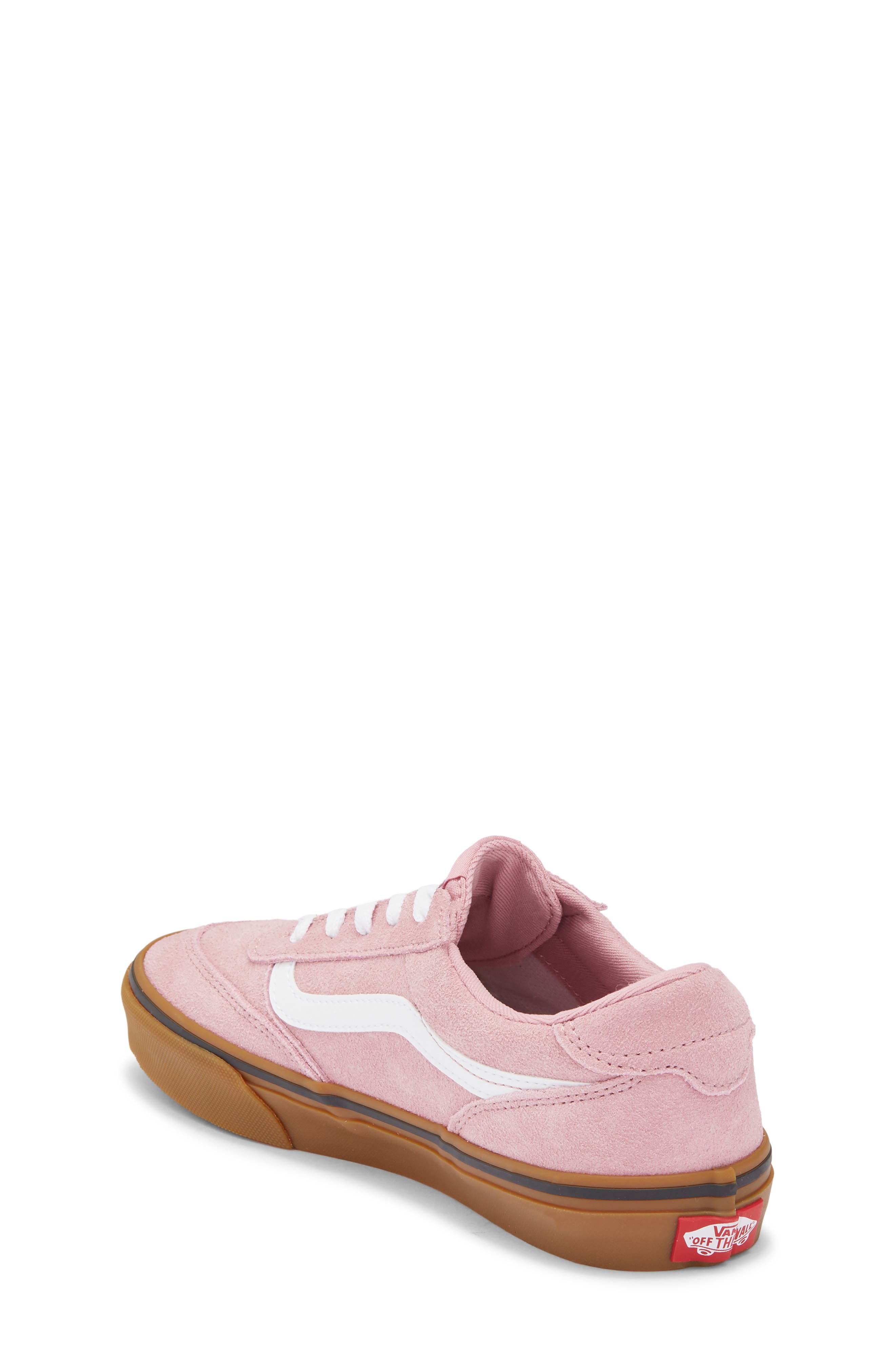 Vans Kids' Brooklyn Sneaker, Alternate, color, Pink Dawn