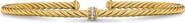 David Yurman Micro Cablespira® Flex Center Station Bracelet in 18k Yellow Gold, 2.6mm