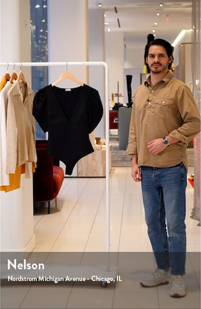 Va Va Voop Puff Sleeve Bodysuit, sales video thumbnail