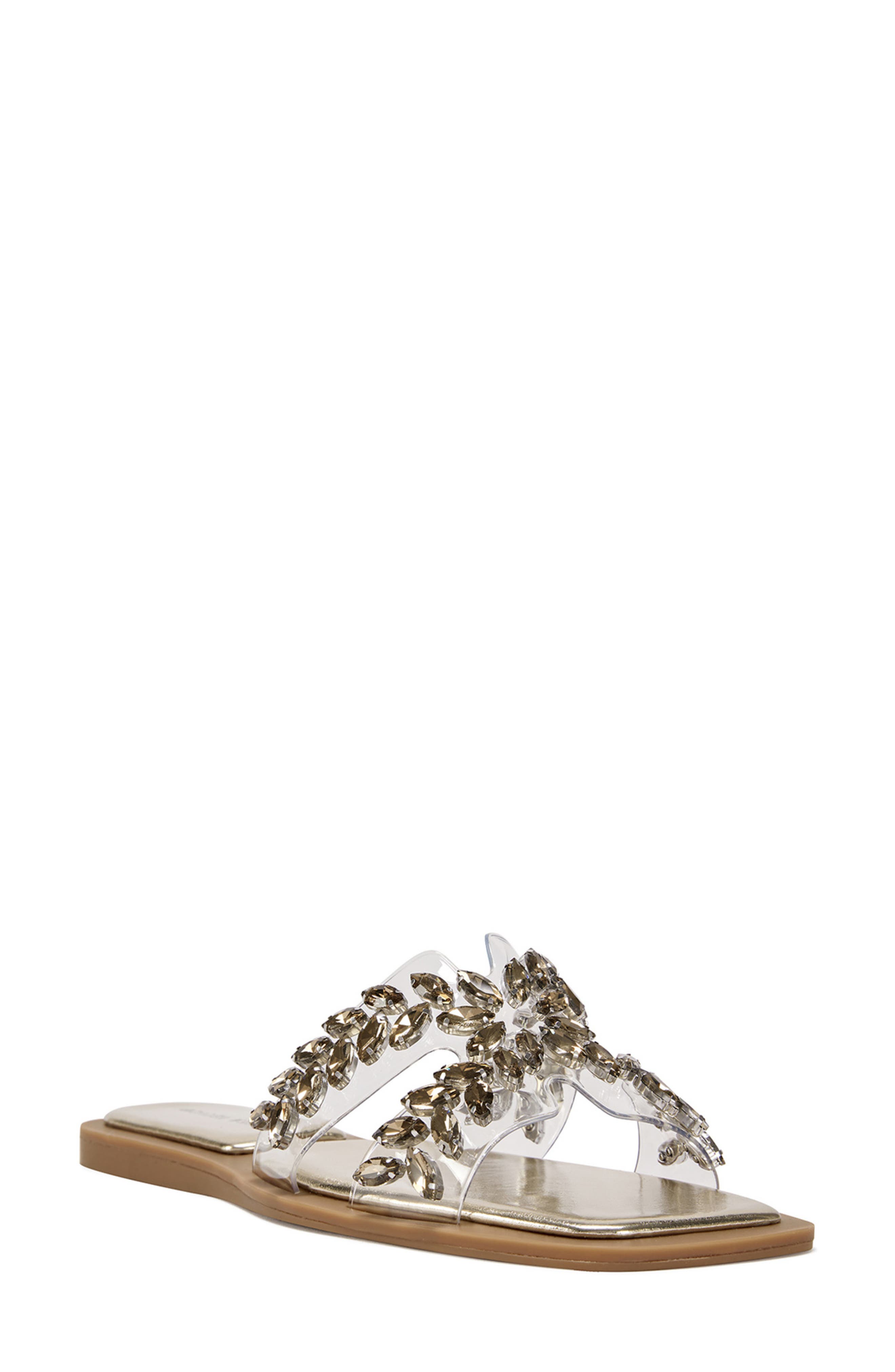 AZALEA WANG Falken Slide Sandal, Main, color, Gold