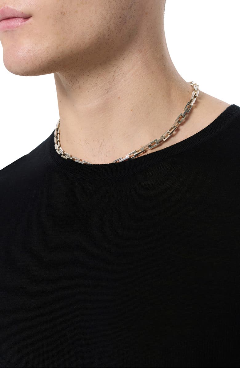 rag & bone Aulton Wool Blend T-Shirt, Alternate, color, Black