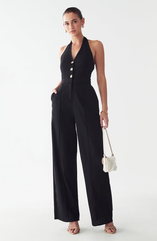 Bwldr Amie Jumpsuit In Black