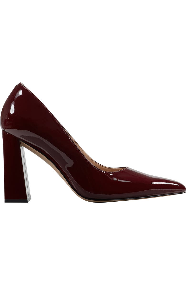 Marc Fisher LTD Minny Pointed Toe Pump, Alternate, color, Dark Red