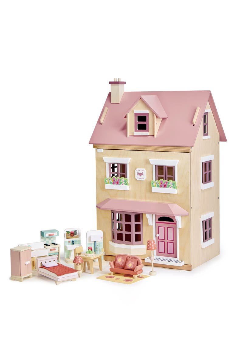 Tender Leaf Toys Foxtail Villa Dollhouse, Alternate, color, Multi