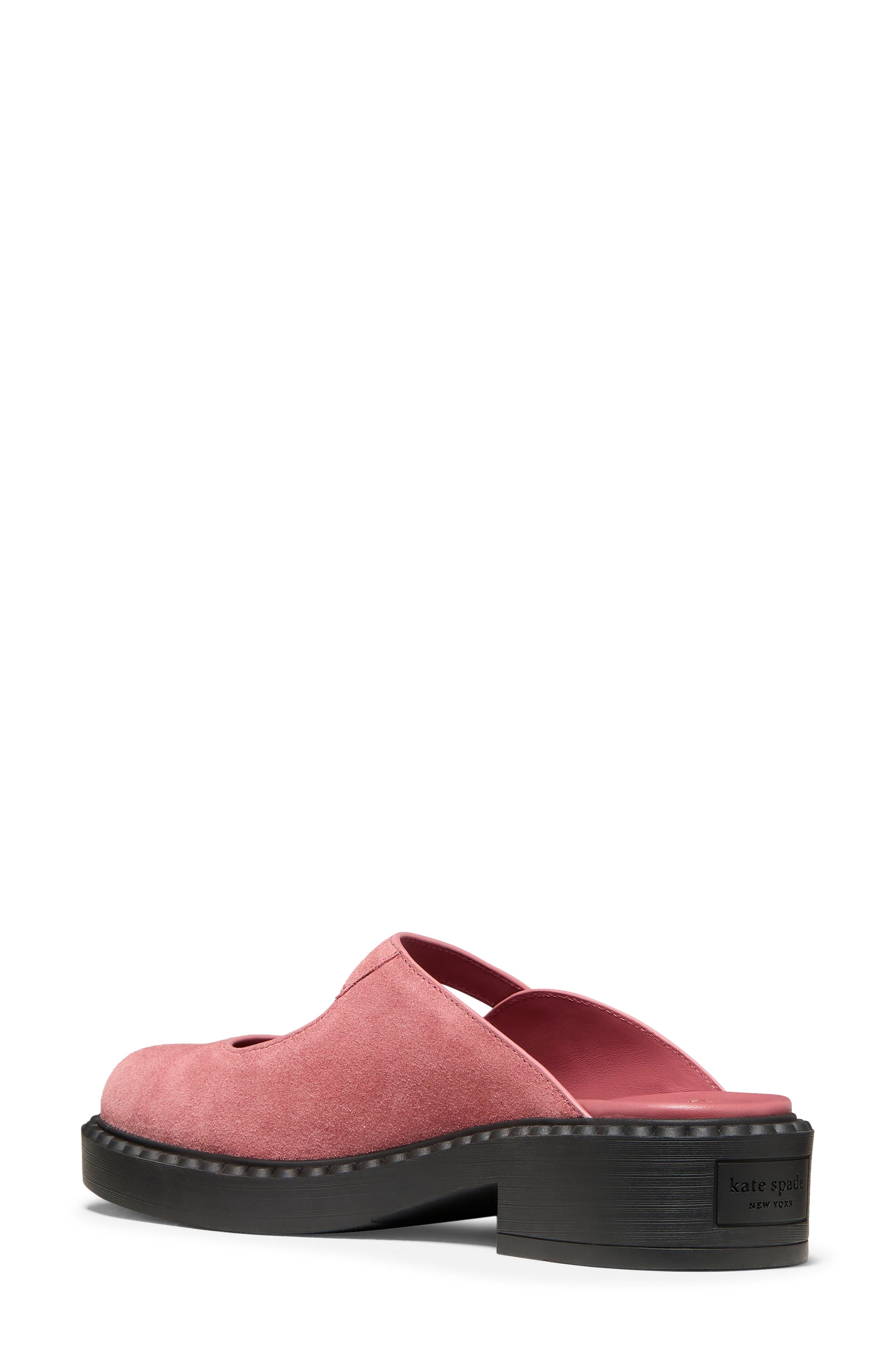 Halo Mary Jane Mule, Alternate, color, POMEGRANATE.