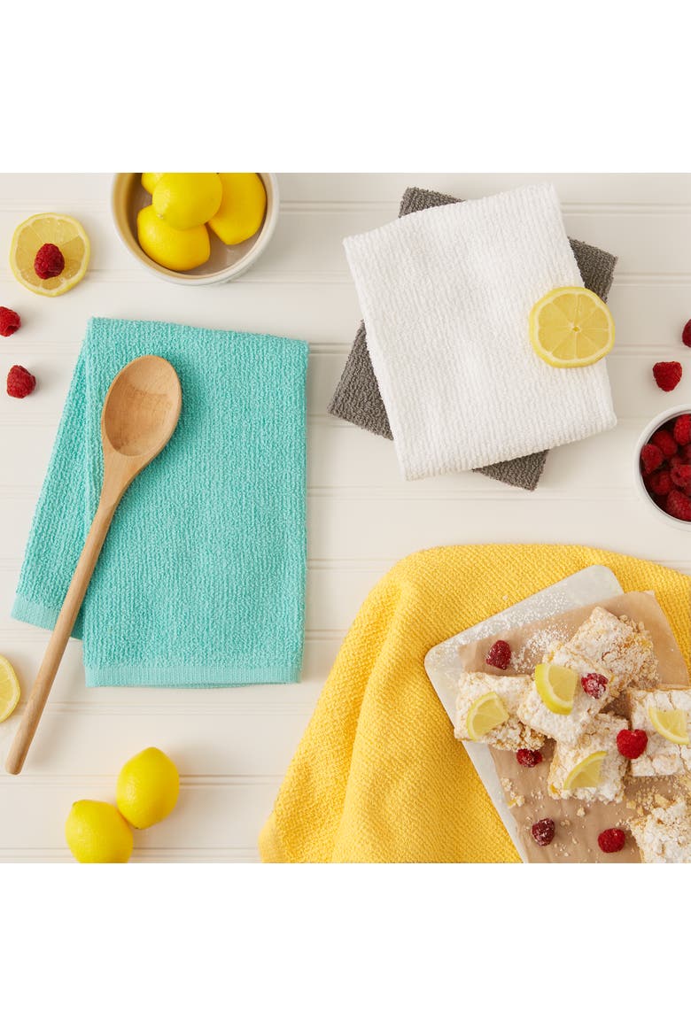 Bar Mop Dishtowel Set/4, Alternate, color, Asst Spring
