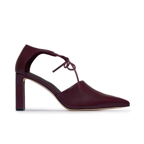 Bernardo 1946 Footwear Siena Pump In Burgundy