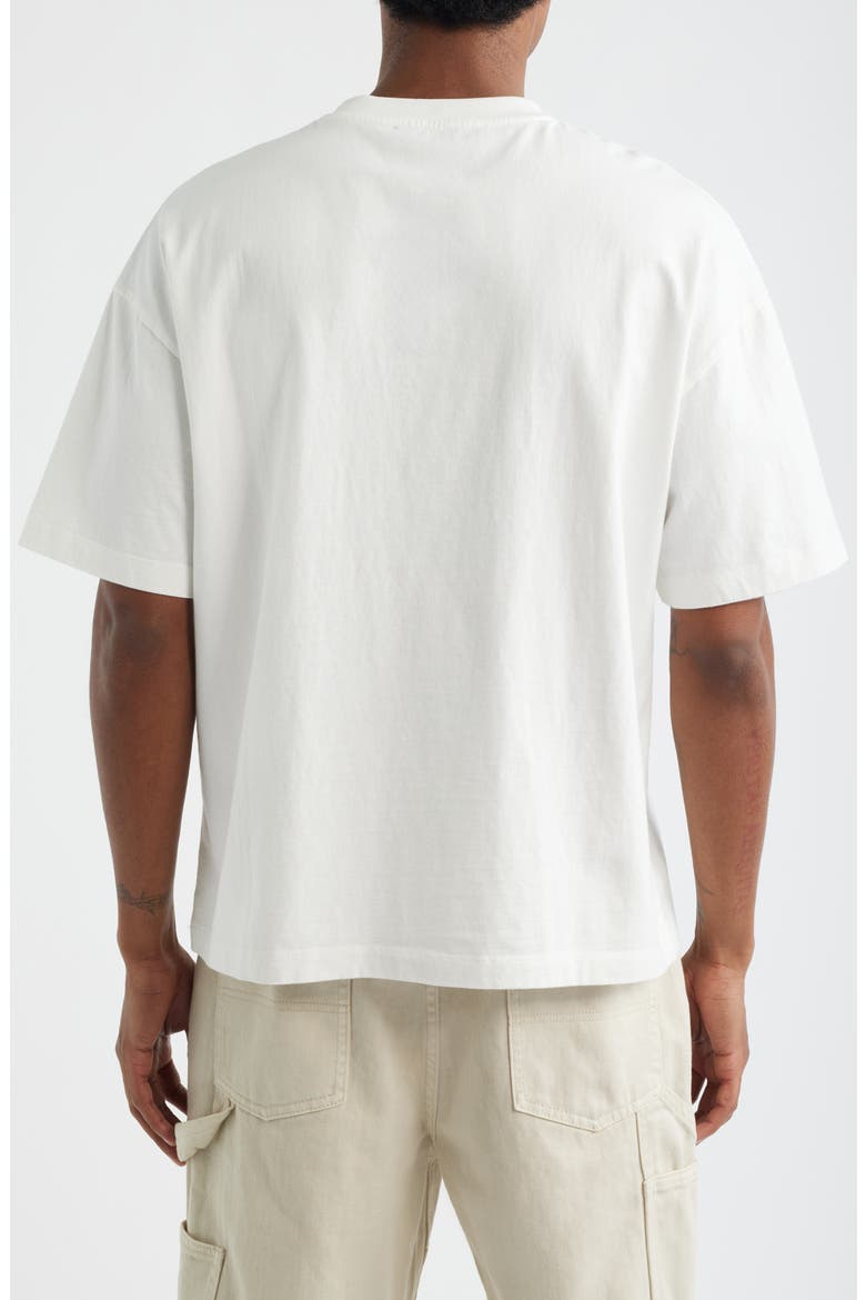Worldwide Radio Graphic T-Shirt, Alternate, color, OFF WHITE