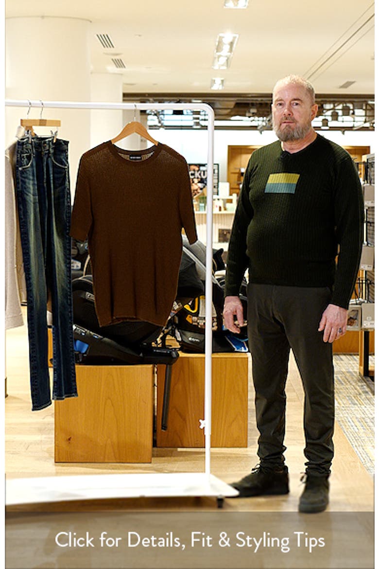 Chain Link Short Sleeve Sweater video