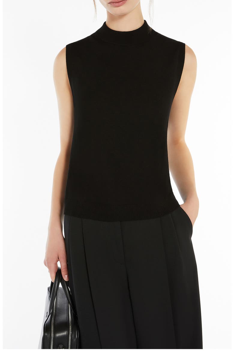 Belgio Sleeveless Top, Alternate, color, BLACK