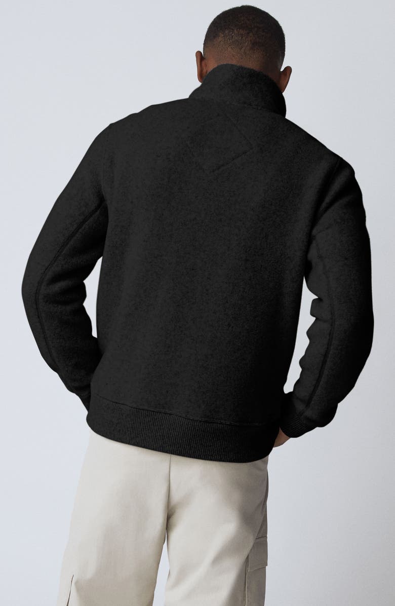 Canada Goose Lawson Wool Blend Fleece Jacket, Alternate, color, 