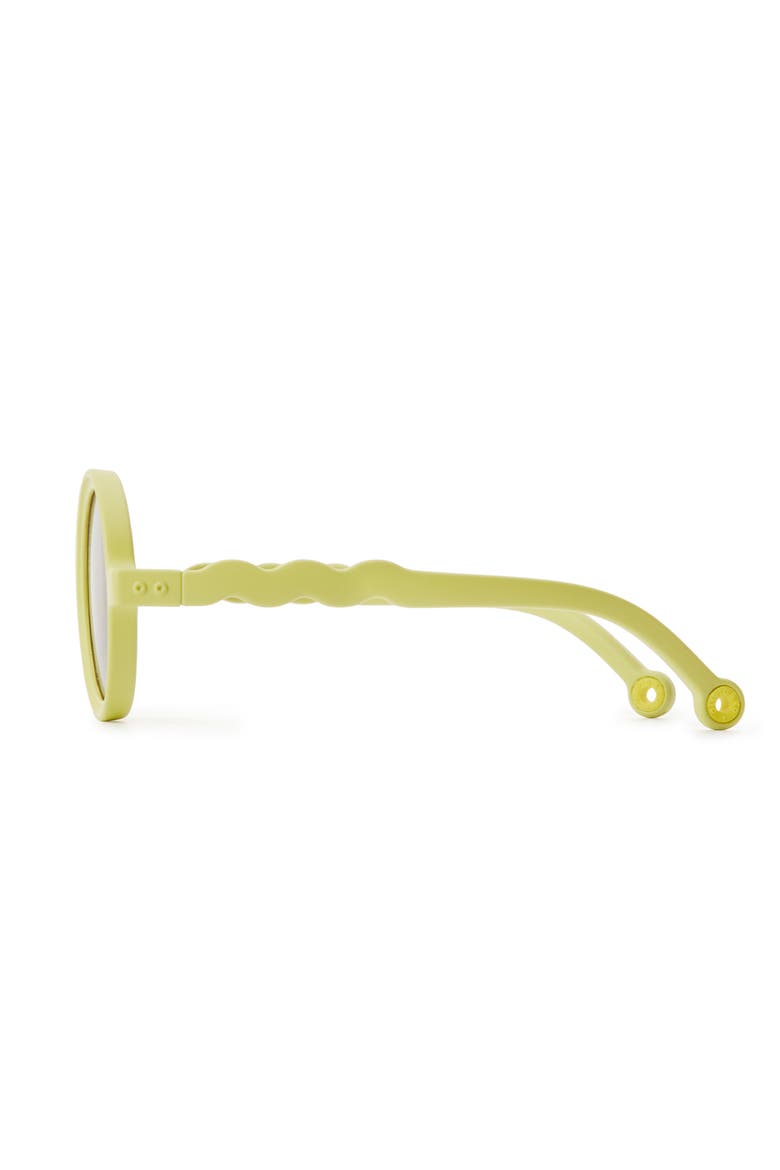 Infant Round Sunglasses, Alternate, color, Lime Green