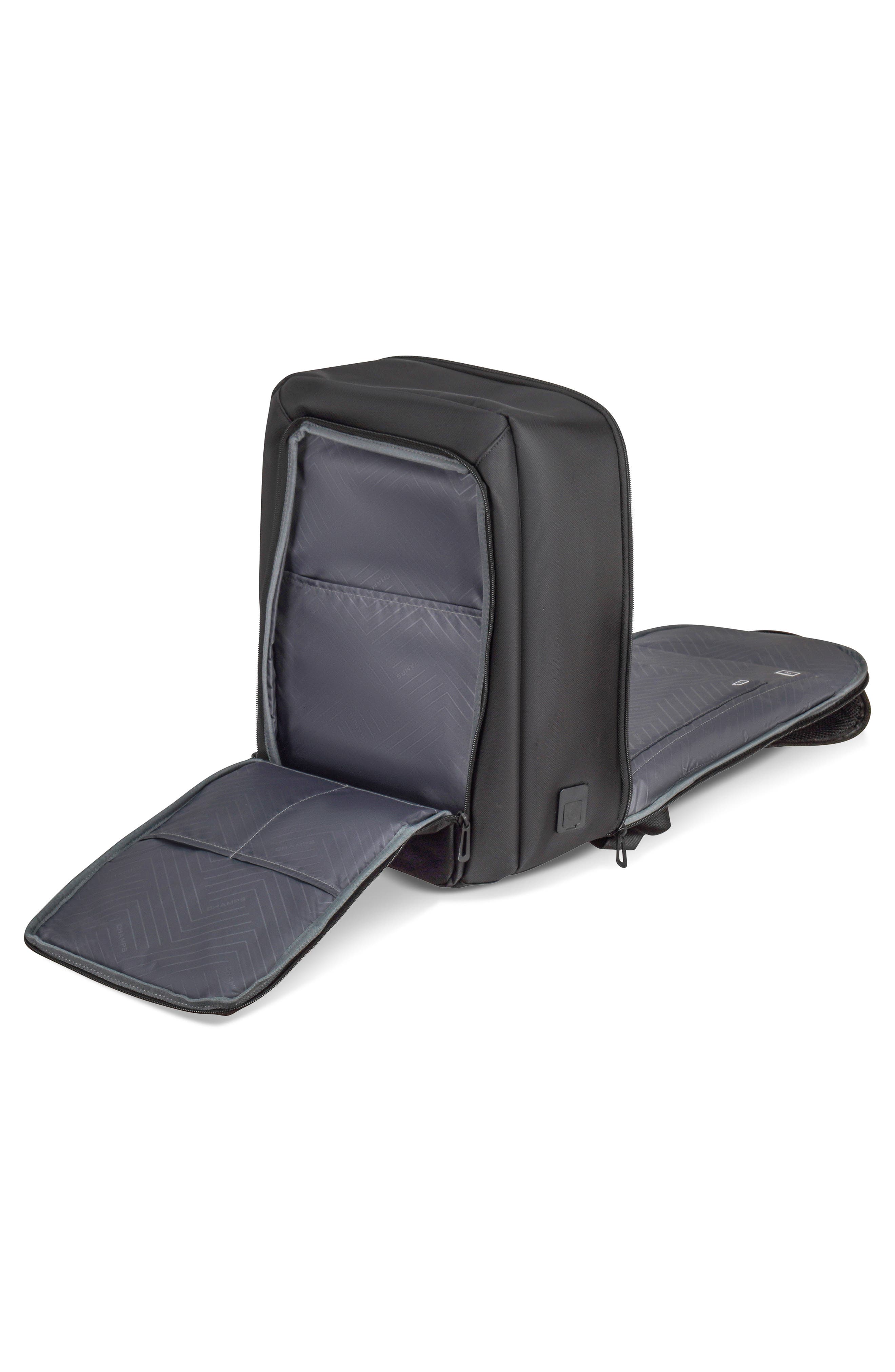 CHAMPS Waterproof Laptop Backpack, Alternate, color, 