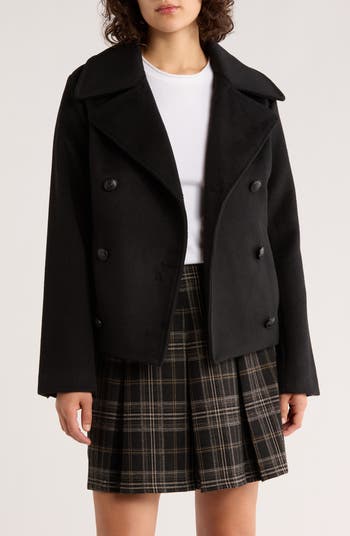 Double Breasted Peacoat